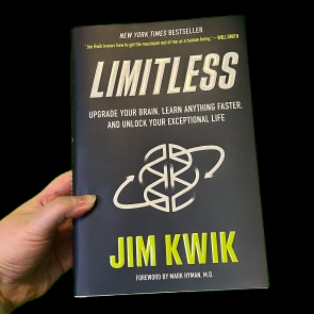 LIMITLESS by Jim Kwik — BRAND-NEW Hardcover Book 📚